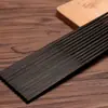 Palillos de Sándalo Morado para Uso en Casa, Palillos de Ébano Negro 25cm, Palillos para Adultos, Vajilla, Palillos de Madera Maciza con Grabado, Venta Directa del Fabricante