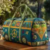 2026 Nova Bolsa de Viagem Casual Fashion Estampada Transfronteiriça para Curta Distância Bolsa Multifuncional Esportiva para Fitness