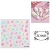 Pegatinas Creativas de Dibujos Animados Transfronterizos Lindas 5D Estéreo Gelatina Pegamento Suave Pegatinas de Relieve Pegatinas para Cuaderno de Graffiti DIY Autoadhesivas