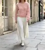Cárdigan suéter de piel sintética de visón suave y esponjoso para primavera y otoño, top de punto elegante y único para mujer, prenda exterior casual