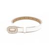 Cinto Grande de Marca Feminino 2cm Novo de Alta Qualidade Cravejado com Diamantes Estilo Simples Moderno Versátil Tendência Cinto para Roupas Feminino Fino