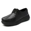 Zapatos de enfermera para mujer, zapatos blancos de suela blanda, casuales y versátiles, zapatos de trabajo médicos hospitalarios negros, planos, cómodos, ligeros y transpirables
