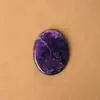 Piedra natural para aliviar el estrés del pulgar transfronteriza, piedra de cristal para aliviar la preocupación, piedra de presión, juguete gua sha para dedos, juguete decorativo de cristal