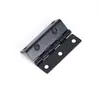 Accesorios de Ferretería al por Mayor Ocho Agujeros 70% de Descuento Bisagra Bisagra Bisagra de Puerta de Gabinete Bisagra de Esquina Plegable Negra Fábrica