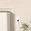 Capa autoadesiva de proteção de fios para parede, canaleta de borracha PVC anti-pisoteio, 3 metros