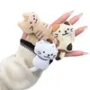 Pingente de mochila de gato fofo japonês, boneca de pelúcia adorável de desenho animado, acessório de bolsa, novo com Velcro