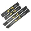Pegatina de protección antipiso con patrón de fibra de carbono para umbral de coche, universal, para puerta de maletero y pedal de bienvenida