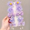 Nuevo Pasador de Pelo con Lazo de Princesa Pinza para el Pelo de Flor de Tela Accesorio para el Cabello Infantil Pinza Bb Pinza para el Flequillo de Niñas Tulipán