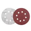 Lija de disco de 5 pulgadas y 8 agujeros de 125 mm venta transfronteriza combinación de disco autoadhesivo de fieltro Lija de 5 pulgadas y 8 agujeros hoja cepillada