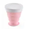 Taza de agua plegable deportiva Taza de agua plegable de silicona Taza plegable retráctil portátil para exteriores Taza de café