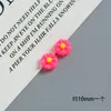 Acessórios de Resina Flor Margarida Colorida Pequena DIY Cola de Creme Capa de Celular Ímã de Geladeira Furo Fivela de Sapato Acessórios para Cabelo