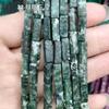 4*13mm piedra natural cuadrado largo cuentas sueltas diy amatista ágata roja piedra emperador accesorios de joyería con cuentas al por mayor