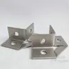 Protetor de Canto 4 Furos Tipo Aço Inoxidável 304C Ângulo Reto de 90 Graus Conector de Quatro Furos Tipo C Aço Inoxidável
