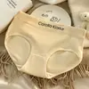 Nuevos calzones de algodón puro sin costuras para mujer, antibacterianos, entrepierna de algodón puro, transpirables, talla grande, adecuados para estudiantes y chicas jóvenes, calzones tipo triángulo que cubren la cadera