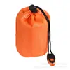Saco de dormir de emergencia para exteriores transfronterizo para camping de emergencia, senderismo, montañismo, aislamiento térmico para exteriores y manta de supervivencia