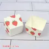 Forminhas de Papel para Bolo Muffin de Hokkaido Resistentes a Altas Temperaturas Caixa de Papel para Embalagem de Alimentos para Assar Moldes de Papel à Prova de Óleo 120ML 100 Peças