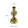 Ornamentos Castiçal de Ferro Retrô Europeu Decoração de Mesa de Natal Romântico Copo para Vela de Casamento Suprimentos para Decoração de Casamento