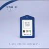 Porta-Cartões de Couro Bovino Cuidadosamente Selecionado, Porta-Crachá de Couro Genuíno, Permissão de Trabalho, Cordão para Crachá de Funcionário, Crachá Escolar de Estudante, Cartão de Refeição