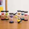 Ampulheta de Tampa Preta Atacado Temporizador de 30 Minutos Presente Criativo Companheiro de Sono Brinquedo de Funil Infantil Enfeites Ampulheta Decorativa