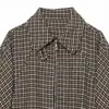 Artículo de AliExpress de venta caliente transfronterizo: Nueva colección de primavera 2026 de ropa para mujer, presentando una chaqueta elegante, casual y minimalista con estampado de pata de gallo