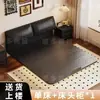 Cama Colgante Cama Doble de Hierro Forjado Minimalista Moderna Uso Doméstico Apartamento Pequeño Marco de Cama Sin Cabecero Marco de Listones Marco de Acero al Carbono Cama