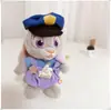 Solo Venta de RopaMuñeca Colgante de Zorro Pequeño Nick Ropa para Muñeca Chal Llavero de Judy Mono de Peluche