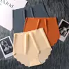 Roupa íntima plus size feminina seda gelo algodão sem costura na virilha meninas cintura alta respirável roupa íntima feminina verão fina atacado de fábrica