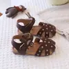 Zapatos para niñas, sandalias infantiles, nuevos modelos de moda verano 2026, zapatos de suela blanda, zapatos de vestir calados para niñas, zapatos de princesa