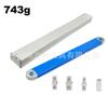 Llave de cadena multifuncional de 3/8" para espacios pequeños, herramienta de reparación de automóviles, llave de extensión de trinquete, llave de extensión de doble propósito