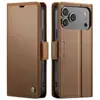 Funda de Cuero para Teléfono Móvil con Ranura para Tarjeta Adecuada para Iphone18Promax, Funda Protectora Magnética tipo Flip-Top para Samsung S26U, Google 11