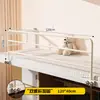 Barandilla de Cama sin Taladro para Dormitorio Estudiantil, Barandilla Elevada de Protección Anticaídas para Camas Litera Superiores e Inferiores