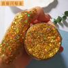 Glitter Gel para Maquiagem dos Olhos Sem Cola Sequins para Performance de Palco DIY Sequins para Cabelo e Corpo Cola para Unhas
