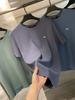 ¡Gigante Deportivo Norteamericano! Camiseta Deportiva Casual de Manga Corta para Hombre, Color Sólido, Transpirable, de Secado Rápido, Ligera, con Agujeros de Hormiga