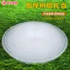 Bandeja para Vaso de Flor de Resina Atacado, Bandeja Plástica Transparente Móvel para Vaso de Flor, Bandeja de Drenagem para Vaso de Flor de Planta Verde Doméstica