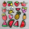 Broche Abacaxi Morango Patch Acrílico Grampo de Cabelo Acessório de Cabelo DIY Cereja Série de Frutas DIY Ímã de Geladeira Materiais
