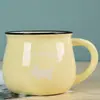 Caneca de Cerâmica Criativa Caneca de Café da Manhã Caneca para Café Leite Caneca para Água do Escritório Caneca Personalizada com Logo Presente Publicitário