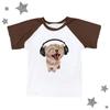 Camiseta Feminina Slim-fit Emagrecedora Estilo Spice Girls Transfronteiriça Estampa de Gato Verão Sem Mangas Peça Versátil