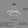 Lustre para Sala de Estar Novo Escandinavo Luxo Acessível Atmosfera Estrelada Lâmpada para Casa Restaurante Moderno Minimalista Quarto Lâmpadas LED