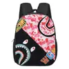 Mochila Escolar Nueva Modelo Tiburón Transfronteriza para Niños Estudiante Portátil Gran Capacidad Guardería Mochila Reductora de Carga Almacenamiento Venta al por Mayor