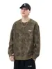 Ropa de Hombre Shanggu Sudadera Tie-Dye Estilo Americano Hecha a Medida para Hombre, Nuevo Modelo Otoño/Invierno 2026, Cuello Redondo, Marca de Moda, Corte Versátil.