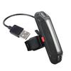Bicicleta luz traseira LED aviso de carregamento equipamento de equitação piscando luz de cauda longa USB set noite condução luz de corrida