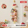 Colgante de peluche muñeca almacenamiento cuerda para colgar pared caja ciega almacenamiento cuerda dormitorio estrella persona exhibición almacenamiento artefacto