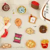 Parches bordados de personajes de muñecas de tela no tejida con diseño original bidimensional, exclusivamente para colgantes de bolsas de bricolaje