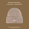 Novo Chapéu de Malha Pequeno Estilo Coreano para Afinar o Rosto Feminino, Chapéu de Lã Quente para Proteger as Orelhas no Outono e Inverno, Gorro de Malha Atmosférico