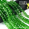 10 lotes de cuentas cúbicas de cristal cuentas cuadradas de vidrio 4/6/8 mm cuentas cuadradas de azúcar materiales para accesorios de joyería DIY