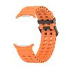 Correa de silicona oficial para Samsung Watch7 Ultra, correa de silicona marina para reloj Ultra.