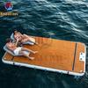 Ventas Directas de Fábrica Alfombra Mágica de Agua Plataforma de Pesca Barco Colchoneta de Yoga Acuático Yate Flotante Plataforma Flotante de Pesca Plataforma Flotante Inflable