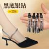 Nuevos Cordones de Doble Propósito para Tacones Altos y Sandalias Sin Tiras en el Talón para Evitar que el Talón se Salga, No Necesitan Instalación, Lujo Ligero, Elásticos y Ajustables