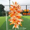 Flores Grandes de Chão para Casamento Flores de Seda Flores Decorativas Flores para Palco T Corredor Flores Penduradas Flores de Casamento Fundo de Flores