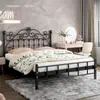 Cama de ferro espessada reforçada simples moderna cama princesa celebridade 1,8m cama de casal nórdica individual 1m cama de ferro